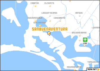 map of San Buenaventura