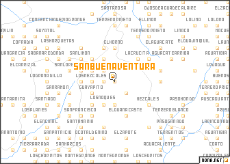 map of San Buenaventura