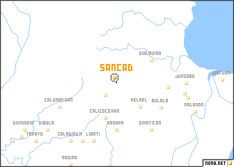 map of Sancad