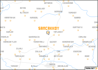 map of Sancakköy