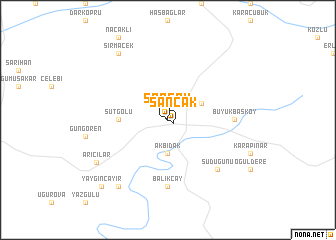 map of Sancak