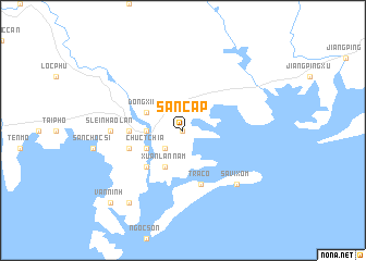 map of San Cap