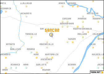 map of Sancar