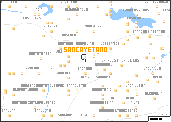 map of San Cayetano