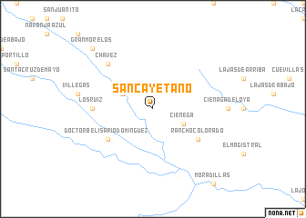 map of San Cayetano