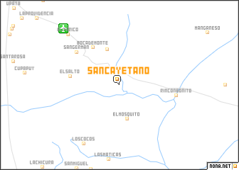 map of San Cayetano