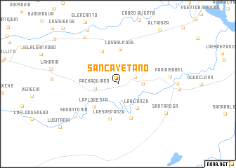 map of San Cayetano