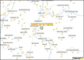 map of San Cayetano