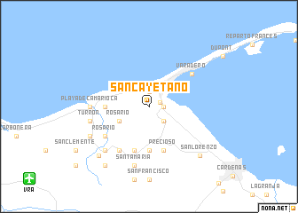 map of San Cayetano