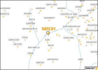map of Sancay