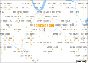 map of Sanchabari