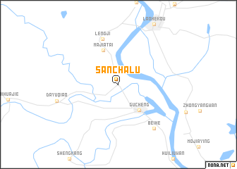 map of Sanchalu