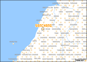 map of San-chang