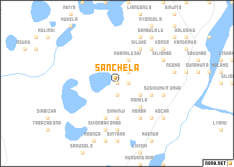map of Sanchela