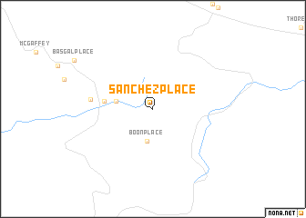 map of Sanchez Place