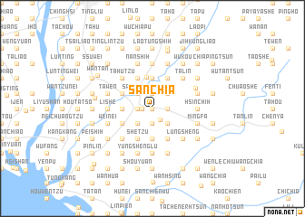 map of San-chia