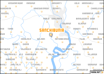 map of Sānchibunia