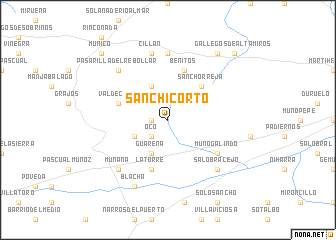 map of Sanchicorto