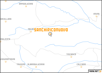 map of San Chirico Nuovo