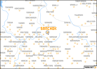 map of Sanch\