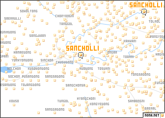 map of Sanch\
