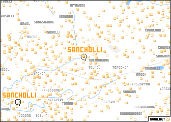 map of Sanch\