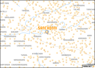 map of Sanch\
