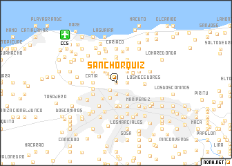 map of San Chorquiz