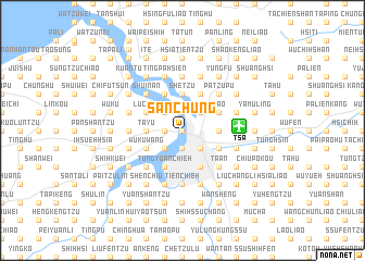 map of San-ch\