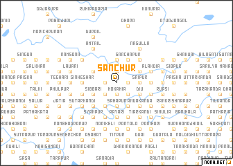 map of Sanchur