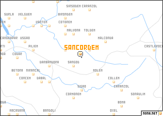 map of Sancordem