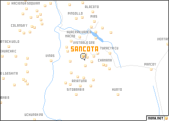 map of Sancota