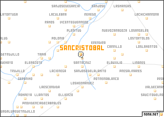map of San Cristóbal