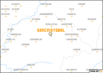 map of San Cristóbal