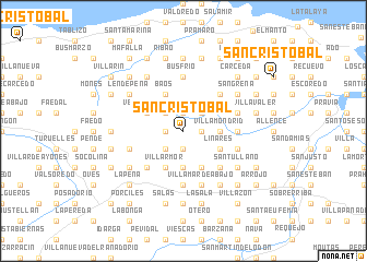 map of San Cristóbal