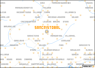 map of San Cristóbal