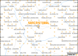 map of San Cristóbal