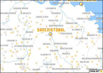 map of San Cristóbal