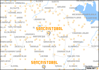 map of San Cristóbal