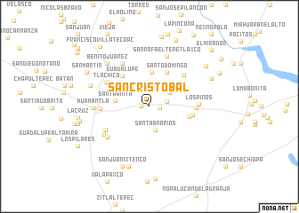 map of San Cristobal