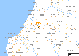 map of San Cristobal