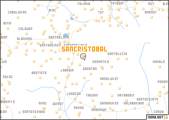 map of San Cristobal