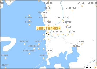 map of Sancta Maria