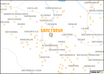 map of Sanctórum