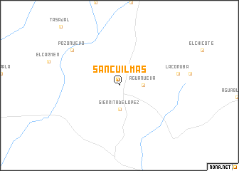 map of San Cuilmas