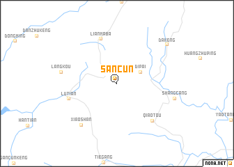 map of Sancun