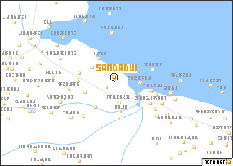 map of Sandadui