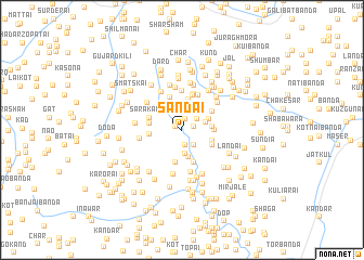 map of Sandai