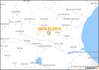 map of Sandalaris