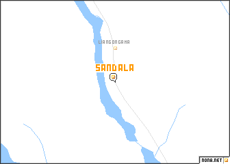 map of Sandala